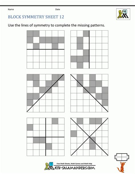 10 Free Coloring Pages - Bug Symmetry - Art For Kids Hub - | Art | Printable Symmetry Worksheets ...