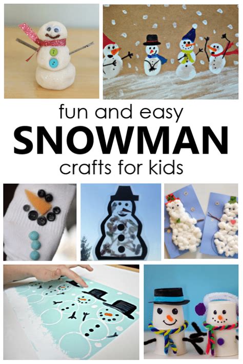 Snowman Craft Preschool