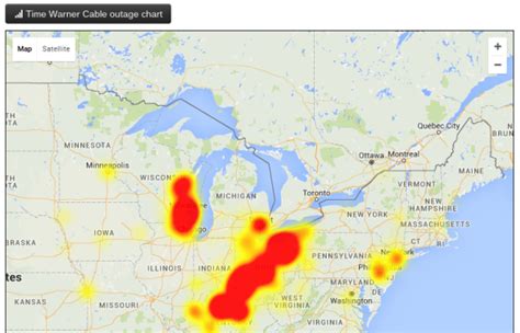 Time Warner Cable reported outages Ohio, Wisconsin, Kentucky ...