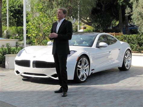 Henrik Fisker, CEO & founder, Fisker Automotive, at 2012 Fisker Karma event, Los Angeles, Feb ...