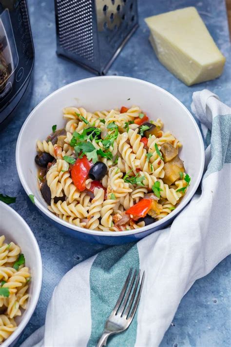 Pressure Cooker Pasta with Mediterranean Vegetables • The Cook Report