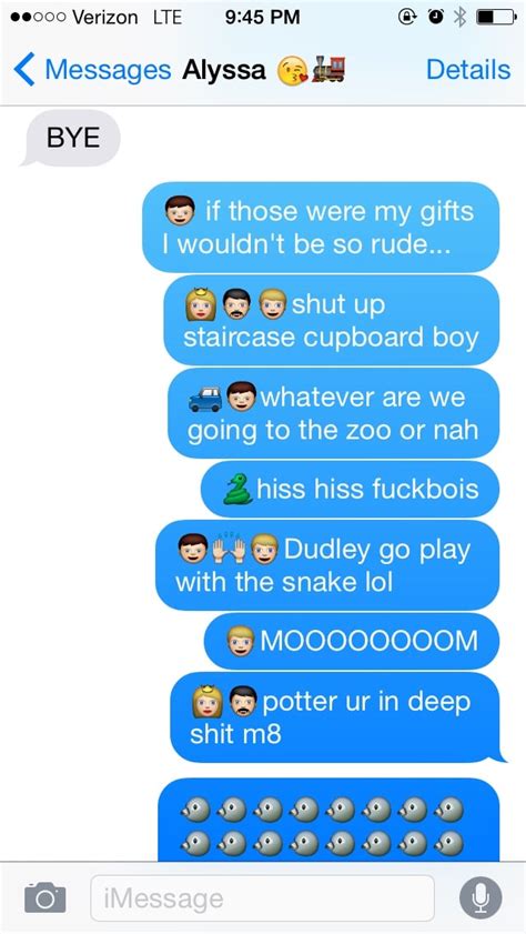 Harry Potter Story in Texts | POPSUGAR Tech Photo 5