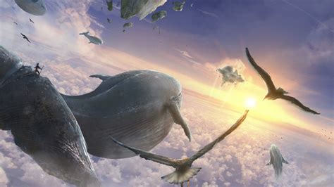 Sky Whales Wallpapers - Wallpaper Cave