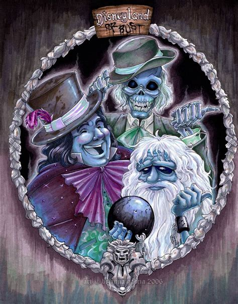 grim grinning ghosts by briannacherrygarcia on DeviantArt | Disney haunted mansion, Haunted ...