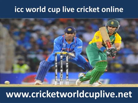 PPT - watch icc cricket world cup cricket 2015 live online PowerPoint ...