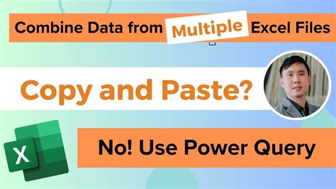 Excel Power Query - Combine Data from MULTIPLE Excel Files into ONE ...