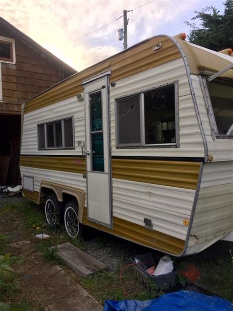 1970s Retro 16 Ft. Vanguard Travel Trailer Outside Victoria, Victoria