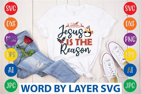 Jesus Is The Reason SVG Design#N#- So Fontsy