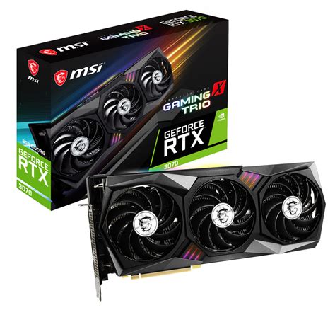 MSI GeForce RTX 3070 Gaming X TRIO 8GB - Best Deal - South Africa