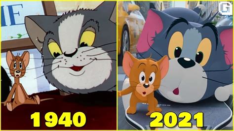 تطور شخصيات توم وجيري Tom and Jerry Evolution 1940 - 2022 - YouTube