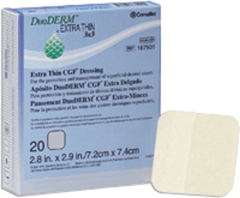 DuoDerm Dressings in Utah | ConvaTec DuoDERM Extra Thin Wound Dressings ...