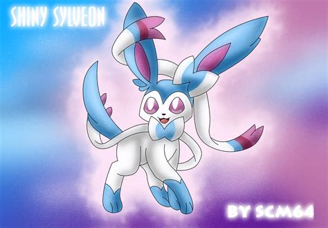 Shiny Sylveon (Finished artwork) by sapphirecatmario64 on DeviantArt