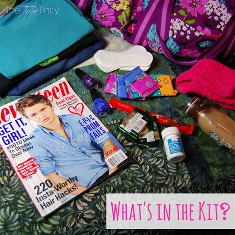 Make a DIY Period Kit for Your Teen Daughter | The TipToe Fairy