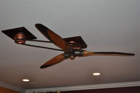 Airplane Propeller Ceiling Fan With Light | Ceiling fan, Unique ceiling ...