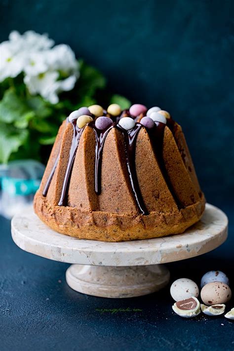 Stracciatella bundt cake - Moje wypieki