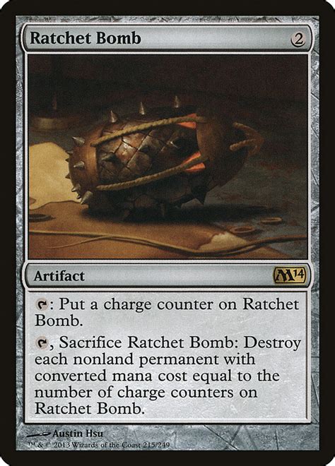 Ratchet Bomb · Magic 2014 (M14) #215 · Scryfall Magic The Gathering Search