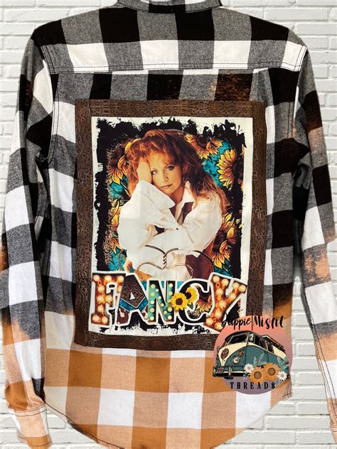 Reba Mcentire, Fancy Dont Let Me Down, Bleached Flannel, Gifts for Mom, Gifts for Her, Christmas ...