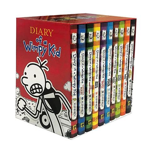 Diary of a Wimpy Kid: Diary of a Wimpy Kid Box of Books (Hardcover) - Walmart.com - Walmart.com