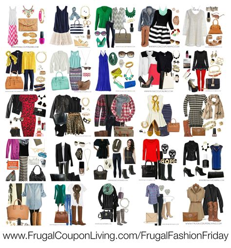 Frugal Fashion Friday Outfit Round-Up - Polyvore Concept