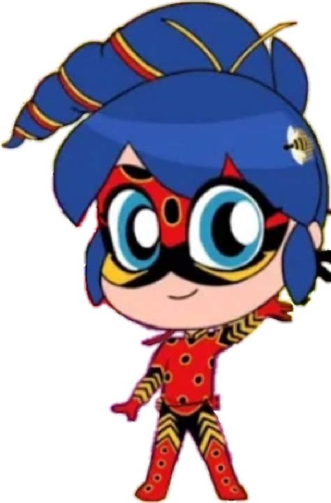 Miraculous ladybug Chibi Tikki queen bee Kwani