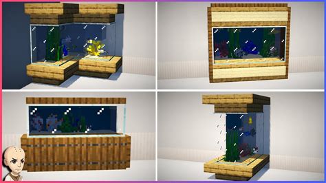 ️Minecraft | Easy Fish Tank Aquariums | Tutorial (You Can Build) ️ - YouTube