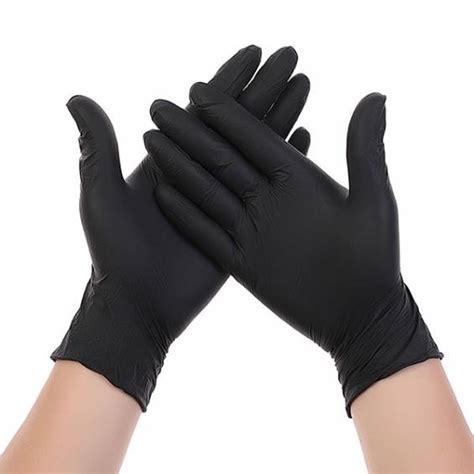 Black Nitrile Disposable Glove | Sweet Flavor