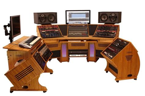 Quality Solid Wood Pro Audio Racks & Furniture. | Recording studio ...