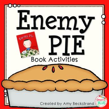 Enemy Pie Book Companion by Blossoms of Blue | TPT