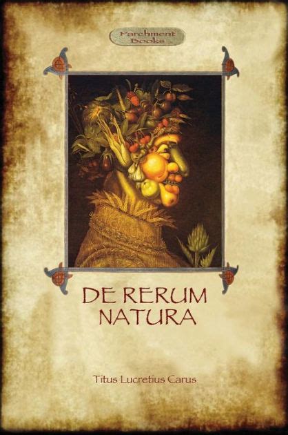 De Rerum Natura - On the Nature of Things (Aziloth Books) by Lucretius Carus Titus, Paperback ...