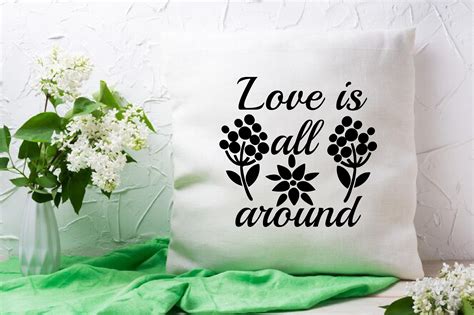 Love is All Around Graphic by BD CRAFTER · Creative Fabrica