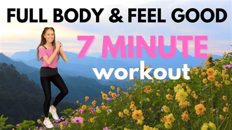 7 Minute Feel Good Workout at Home - Full Body Low Cardio - Boost Energy - by Lucy Wyndham-Read ...