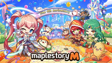 MapleStory M Reveals Details About Its 4th Anniversary