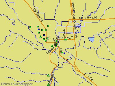 Baker Oregon Map | Zip Code Map