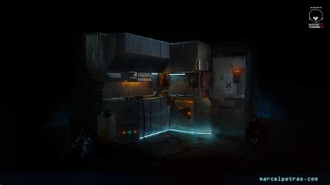 ArtStation - Cyberpunk Kitchen