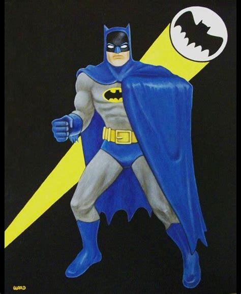 BATMAN BLUE - by Bryan Ward from