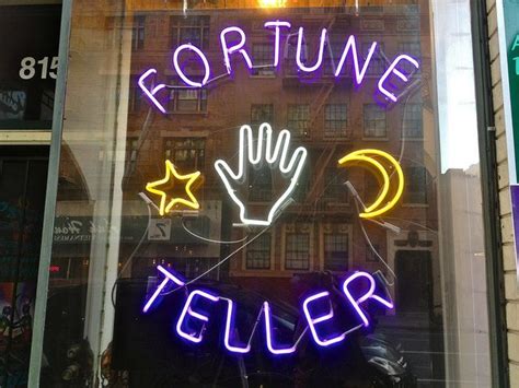 Tenderloin Fortune Teller Neon Sign on Geary | Neon signs, Psychic ...