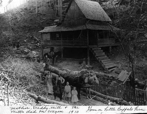 Little Buffalo River home in 1910 | Life and Wildlife along the Little Buffalo River