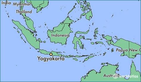 Yogyakarta Province in Indonesia Source: World Atlas | Download ...