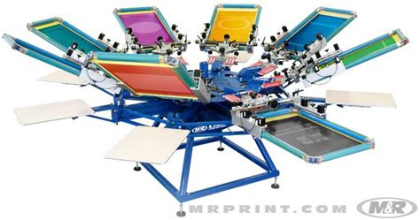 CHAMELEON® Manual Screen Printing Press :: Textile Screen Printing Equipment