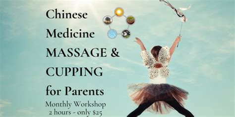 Chinese Medicine MASSAGE & CUPPING for Parents | Humanitix