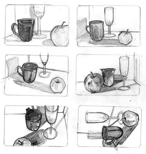 Thumbnail sketches | Sketches, Thumbnail sketches, Drawings