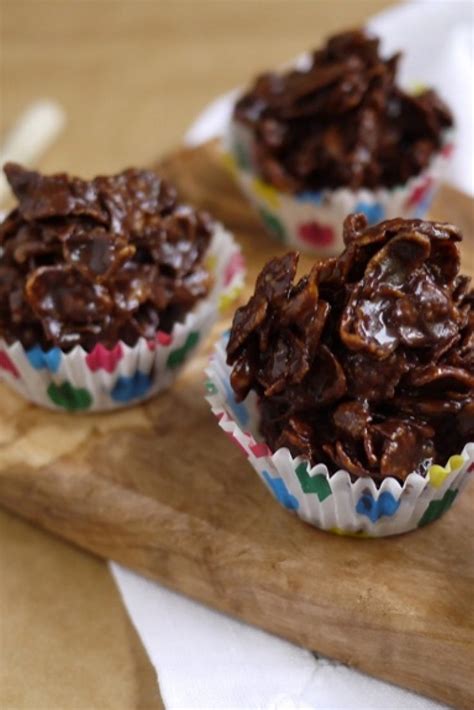 Chocolate cornflake cakes for cooking with kids recipe | Recipe | Cornflake cake, Chocolate ...