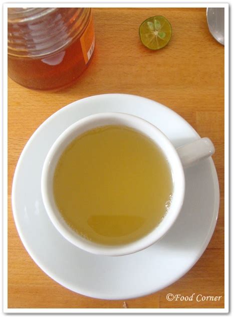 Honey Lime Tea - Food Corner