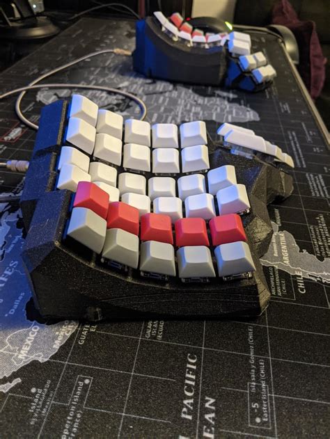 Dactyl Manuform Mrk.II 6x6 : r/ErgoMechKeyboards