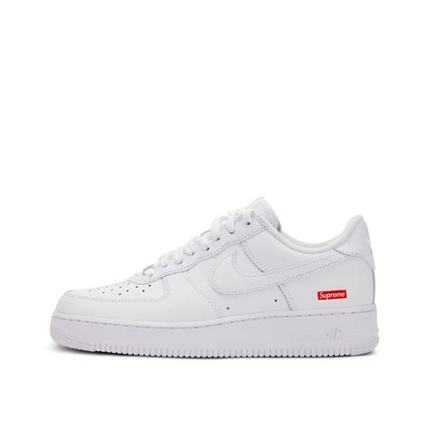 Nike Nike Air Force 1 Low Supreme Box Logo White | Size 10 Available ...