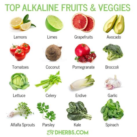 Eat These Foods To Help Keep Your Body Alkaline | Alkaline fruits and vegetables, Alkaline foods ...