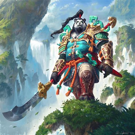 Pandaren - World of Warcraft, Veli Nyström on ArtStation at https://www.artstation.com/artwork ...