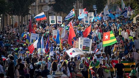 5,000 Christians celebrating the 40th Feast of Tabernacles in Israel - Jerusalem