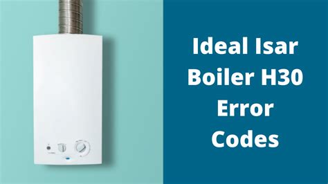 Ideal Boiler FH Fault - Error Code Guide - Price This Please