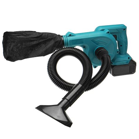 2 in 1 2000w electric air blower vacuum cleaner rechargeable handheld dust collecting tool w ...